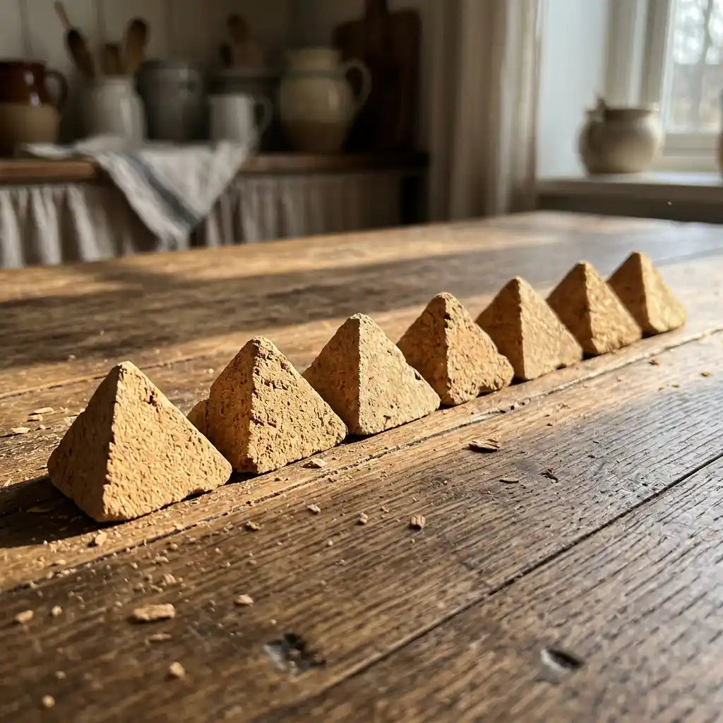 10 Pirámides de Palo Santo